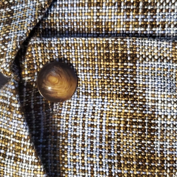 Nice Blue/Brown Tartan Jacket - Picture 3 of 13